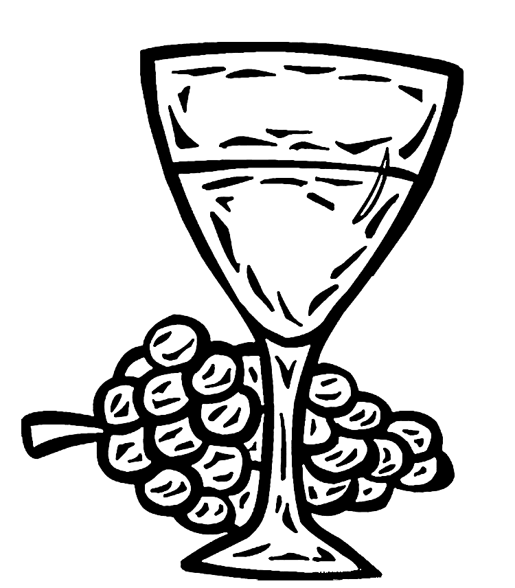 Glass For Kids Coloring Page