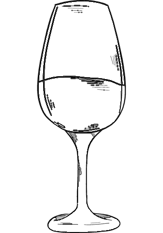 Glass Of Wine Printable For Children