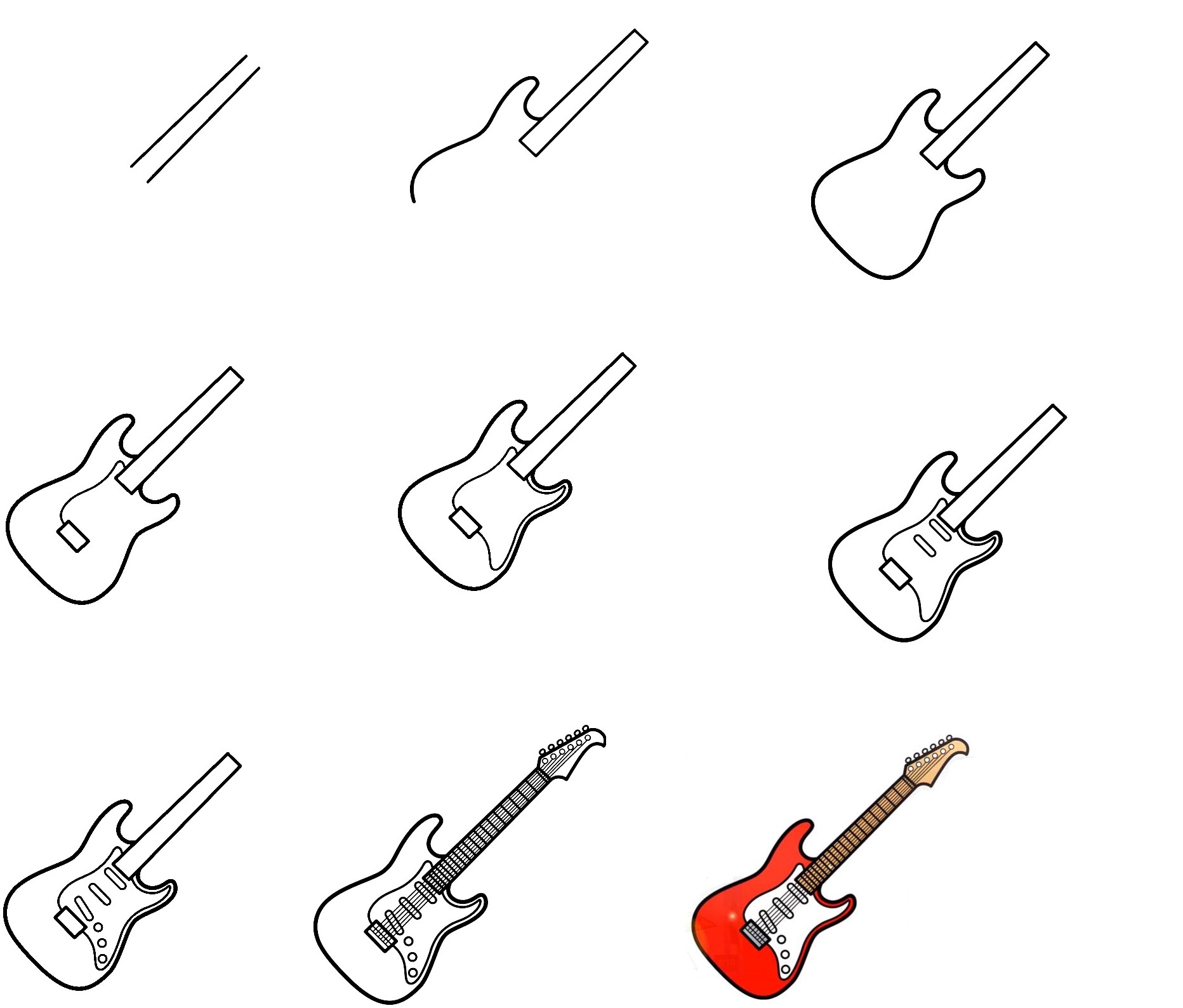 Guitar-Drawing