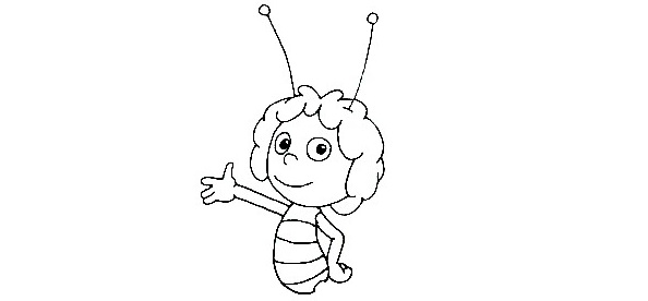 Maya-The-Bee-Drawing-4