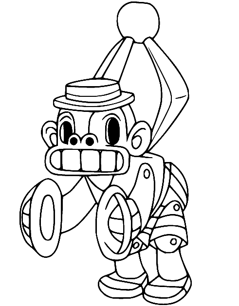 Mr Chimes Coloring Page