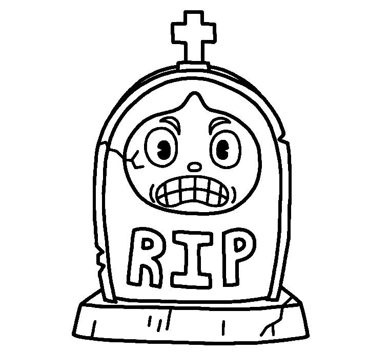 Rip Goopy Le Grande Coloring Page
