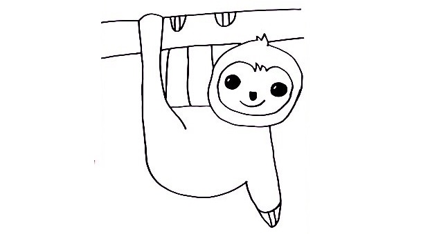 Sloth-Drawing-5
