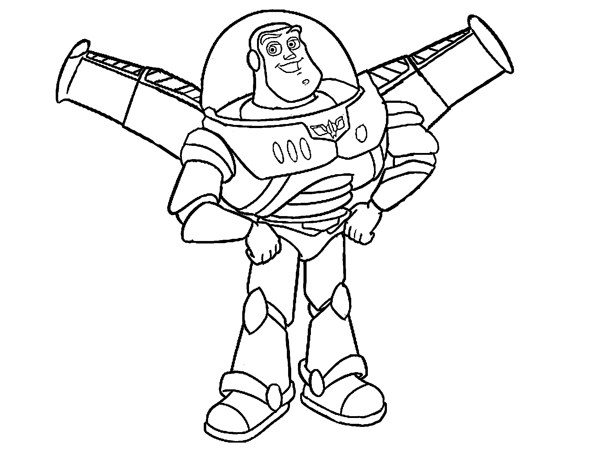 Toy Story Image Coloring Page