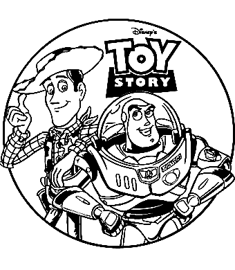 Toy Story Coloring Page