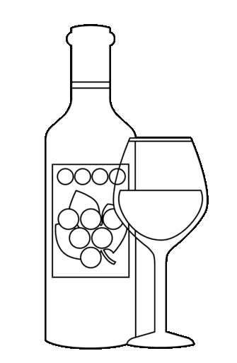 Winery Coloring Page